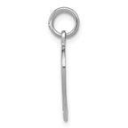 14K White Gold BEST FRIEND Break-apart Charm