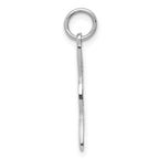 14K White Gold Dove Charm