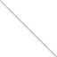 14k White Gold .95mm Box Chain