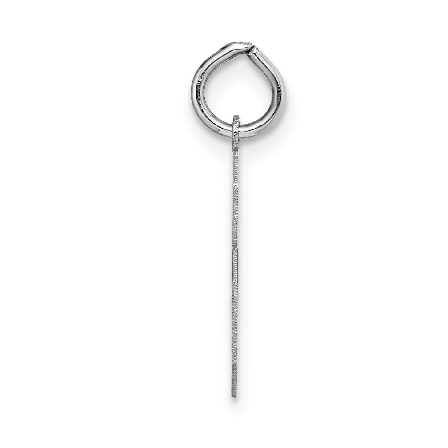 14Kw Medium Satin Number 6 Charm Secondary image