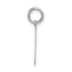 14Kw Medium Satin Number 8 Charm