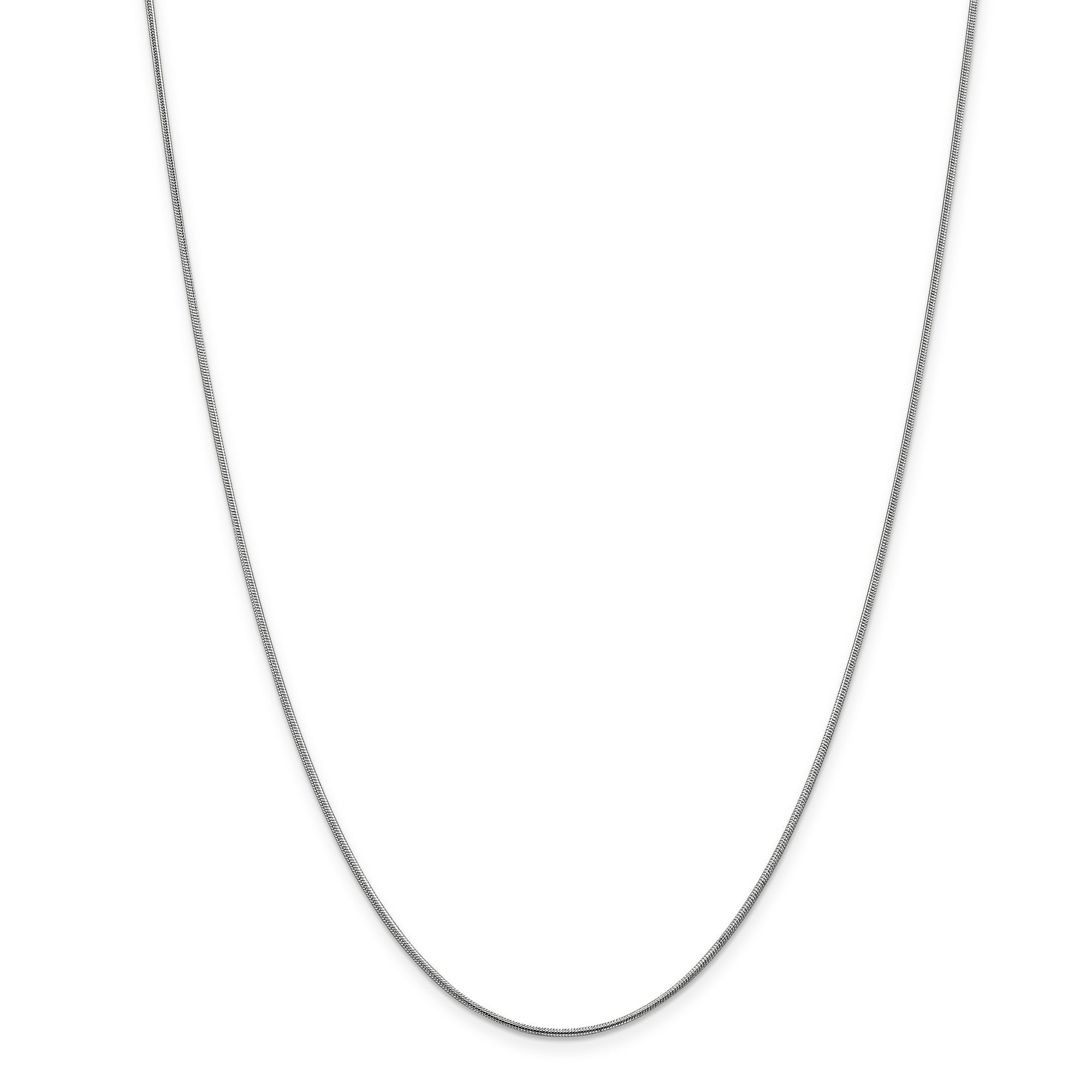 14k WG 1.1mm Round Snake Chain