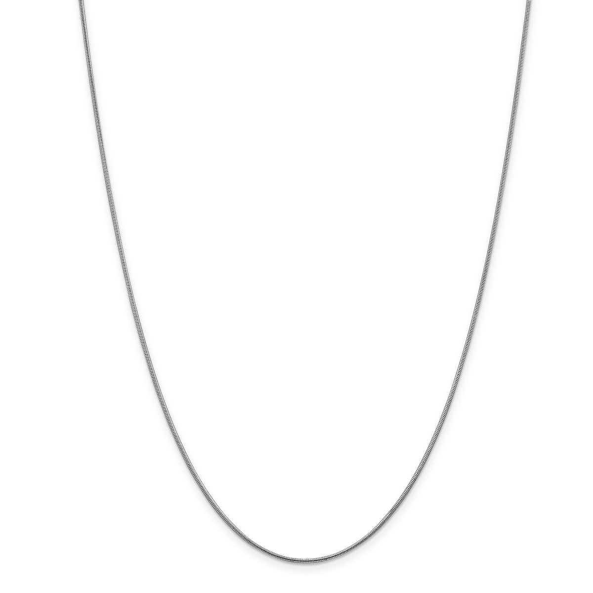 14k WG 1.1mm Round Snake Chain