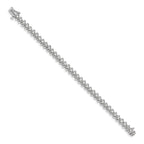 14k White Gold AA Diamond Tennis Bracelet