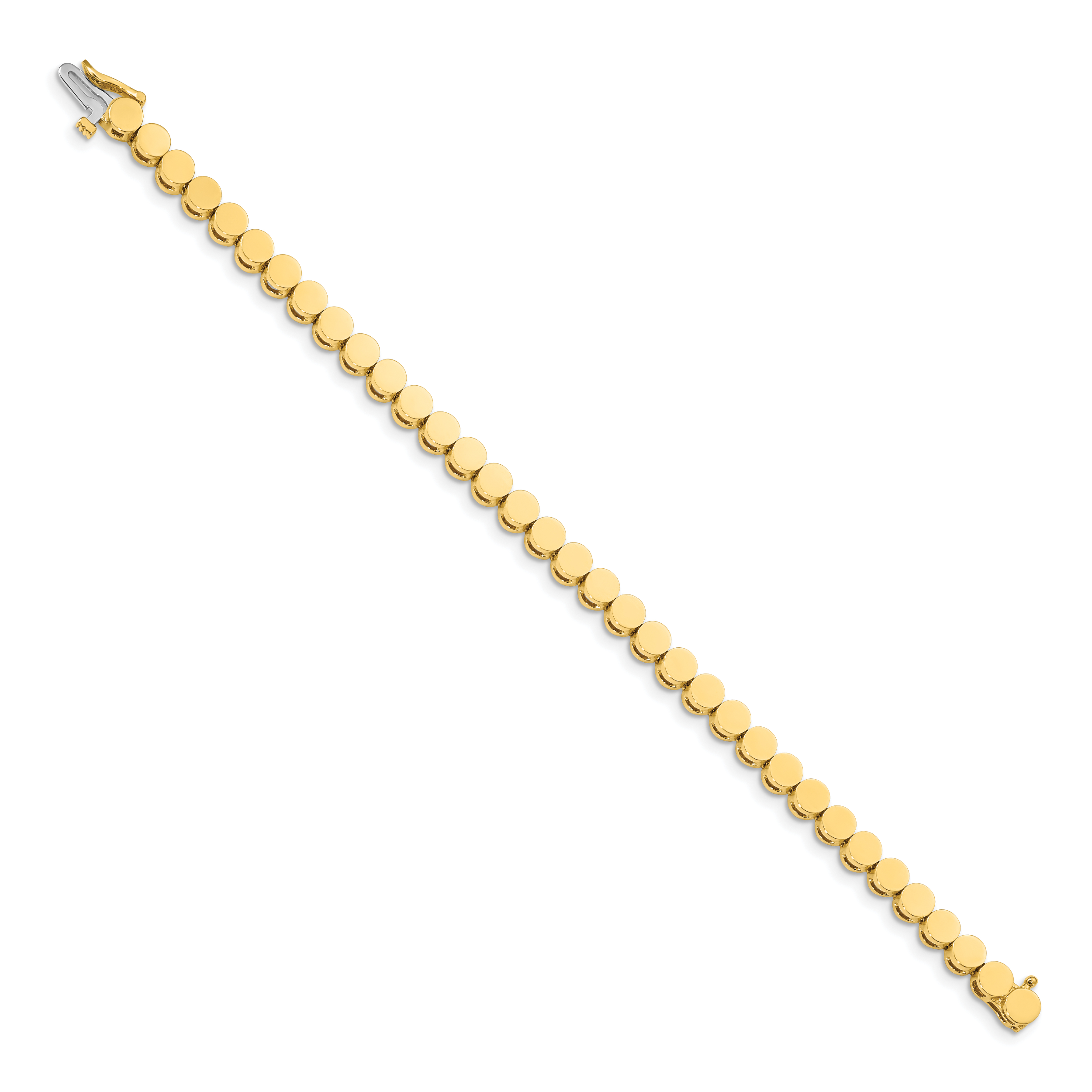 14k Holds 35 Stones up to 3.5mm, Add-a-Diamond Bracelet Secondary image