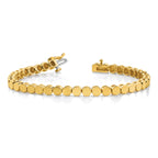 14k Holds 35 Stones up to 3.5mm, Add-a-Diamond Bracelet