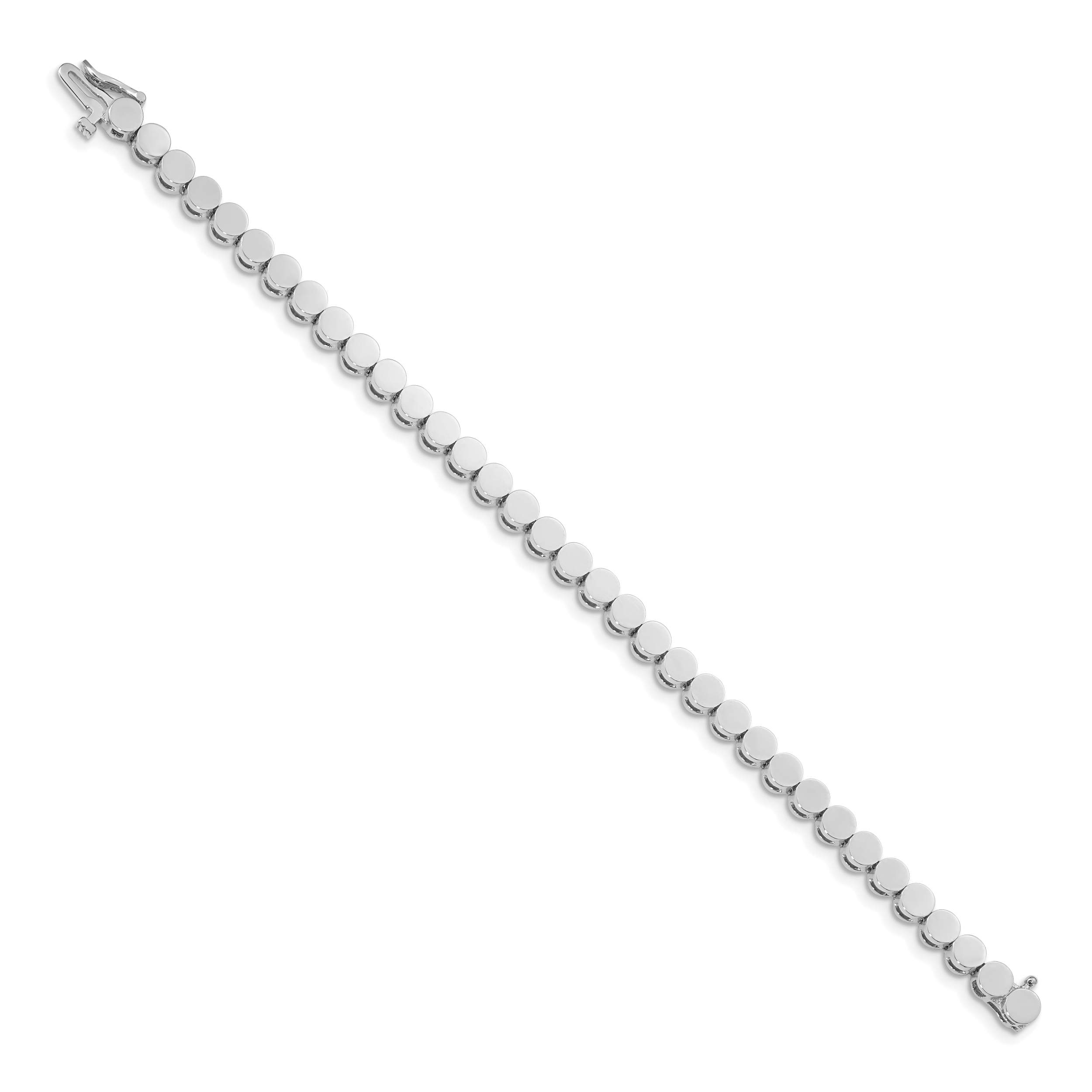 14k WG Holds 35 Stones up to 3.5mm, Add-A-Diamond Bracelet Secondary image