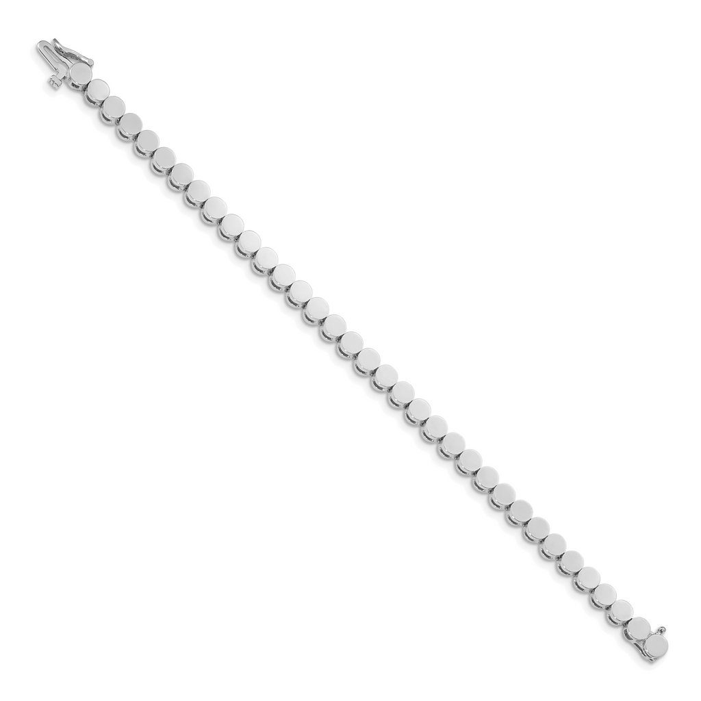 14k WG Holds 35 Stones up to 3.5mm, Add-A-Diamond Bracelet
