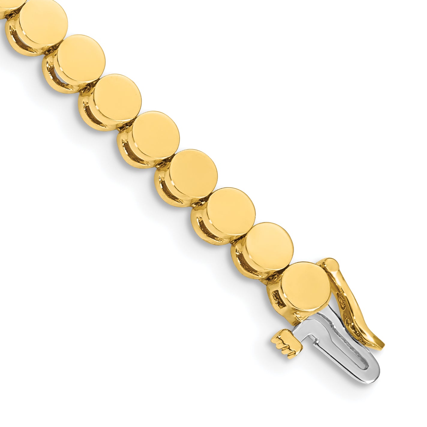 14k Holds 35 Stones up to 3.5mm, Add-a-Diamond Bracelet Main image