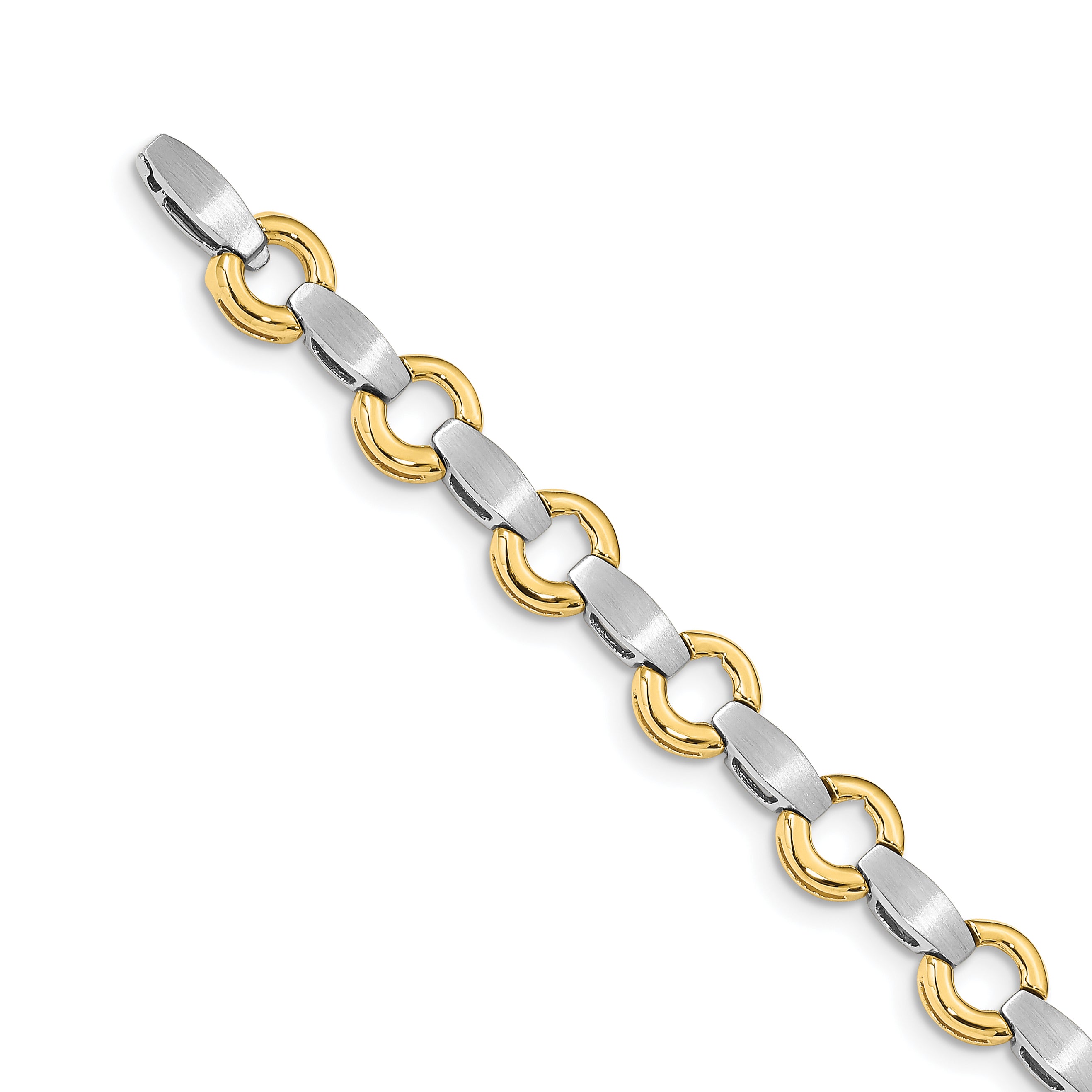 14K Two-tone Add-a-Diamond Tennis Bracelet Main image