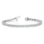 14k White Gold AA Diamond Tennis Bracelet