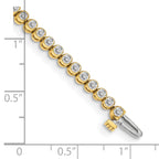 14k AA Diamond Tennis Bracelet