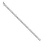 14k White Gold AA Diamond Tennis Bracelet
