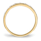 14k Ladies Band (Trio) Mounting (No Stone Included)