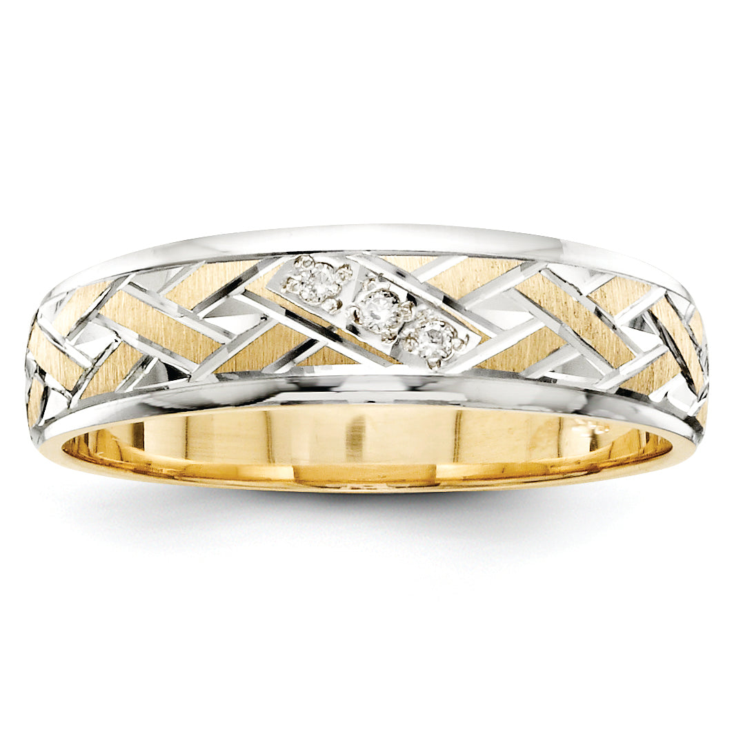 14k Men's Band (Trio) Mounting Main image