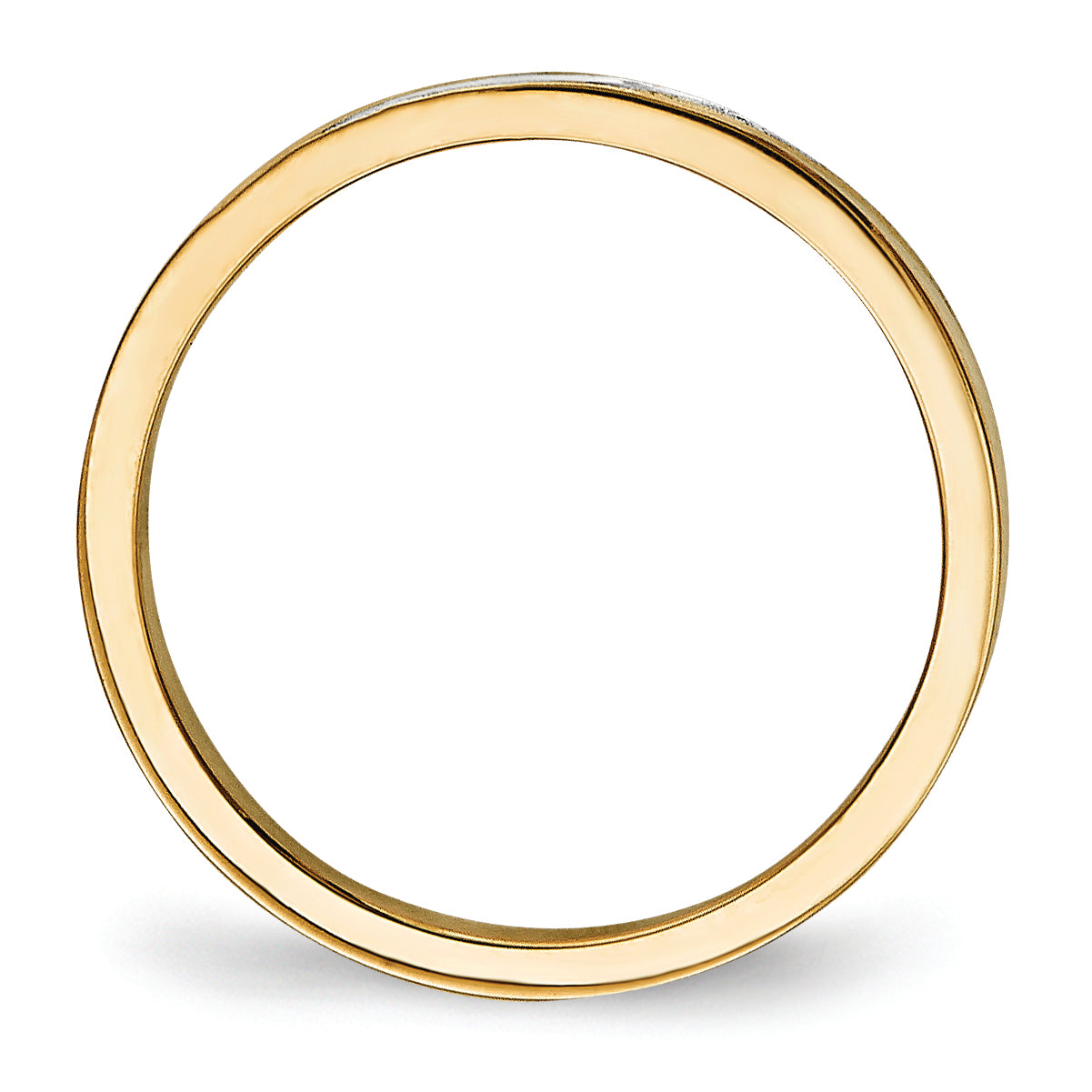 14k Ladies Band (Trio) Mounting Secondary image