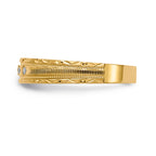 14k AA Quality 1/20 carat Diamond Trio Ladies Complete Wedding Band