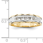 14k Men's Band (Trio) Mounting (No Stone Included)