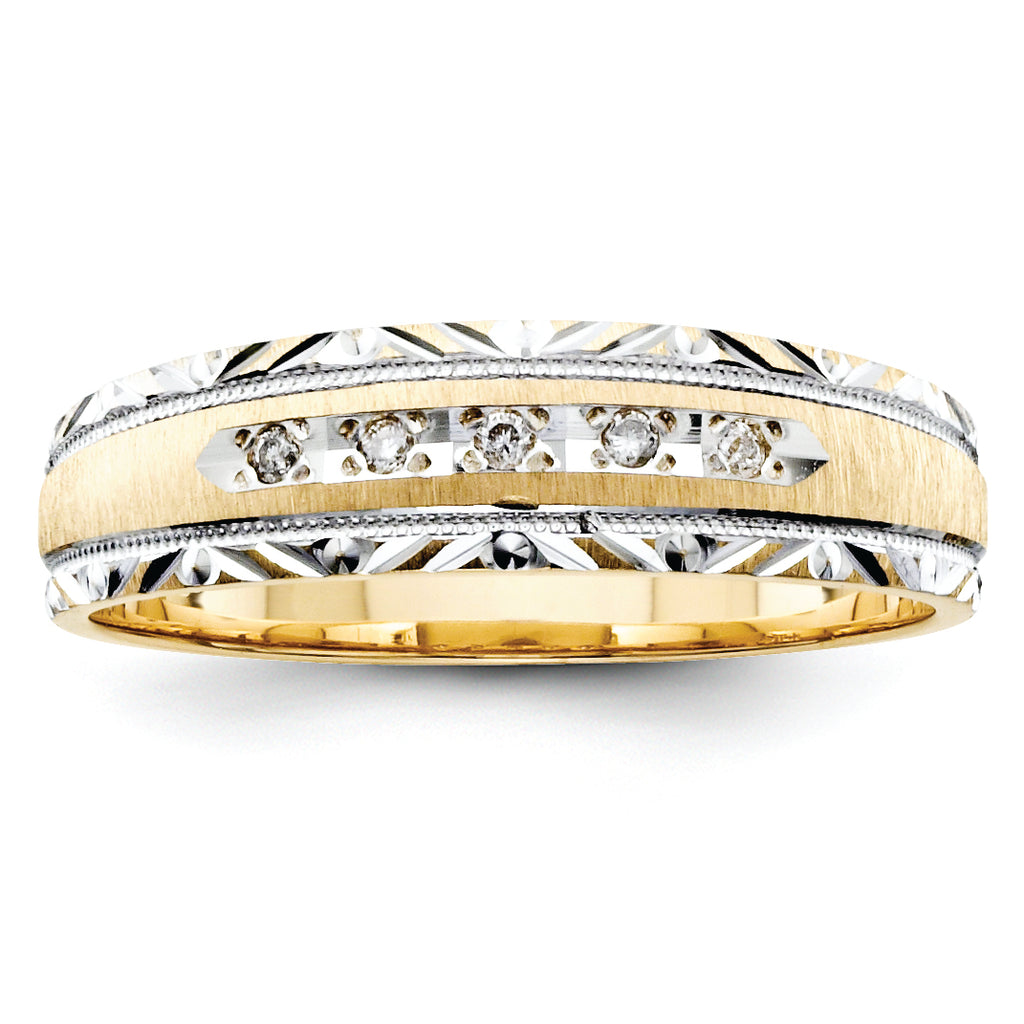 14k Men's Band (Trio) Mounting