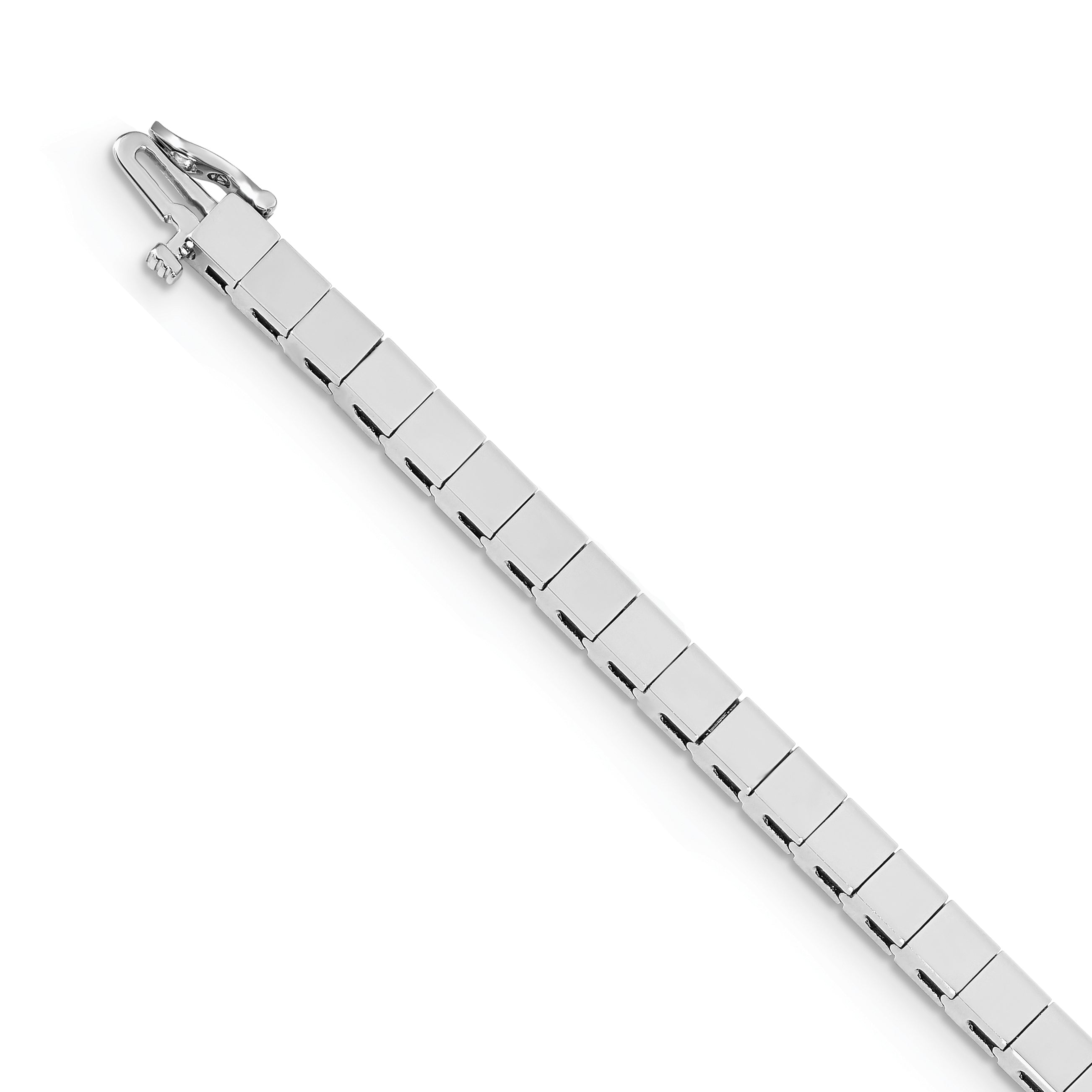 14K White Gold Holds up to 36 3.5mm Stones Add-A-Diamond Tennis Bracelet Mo Main image