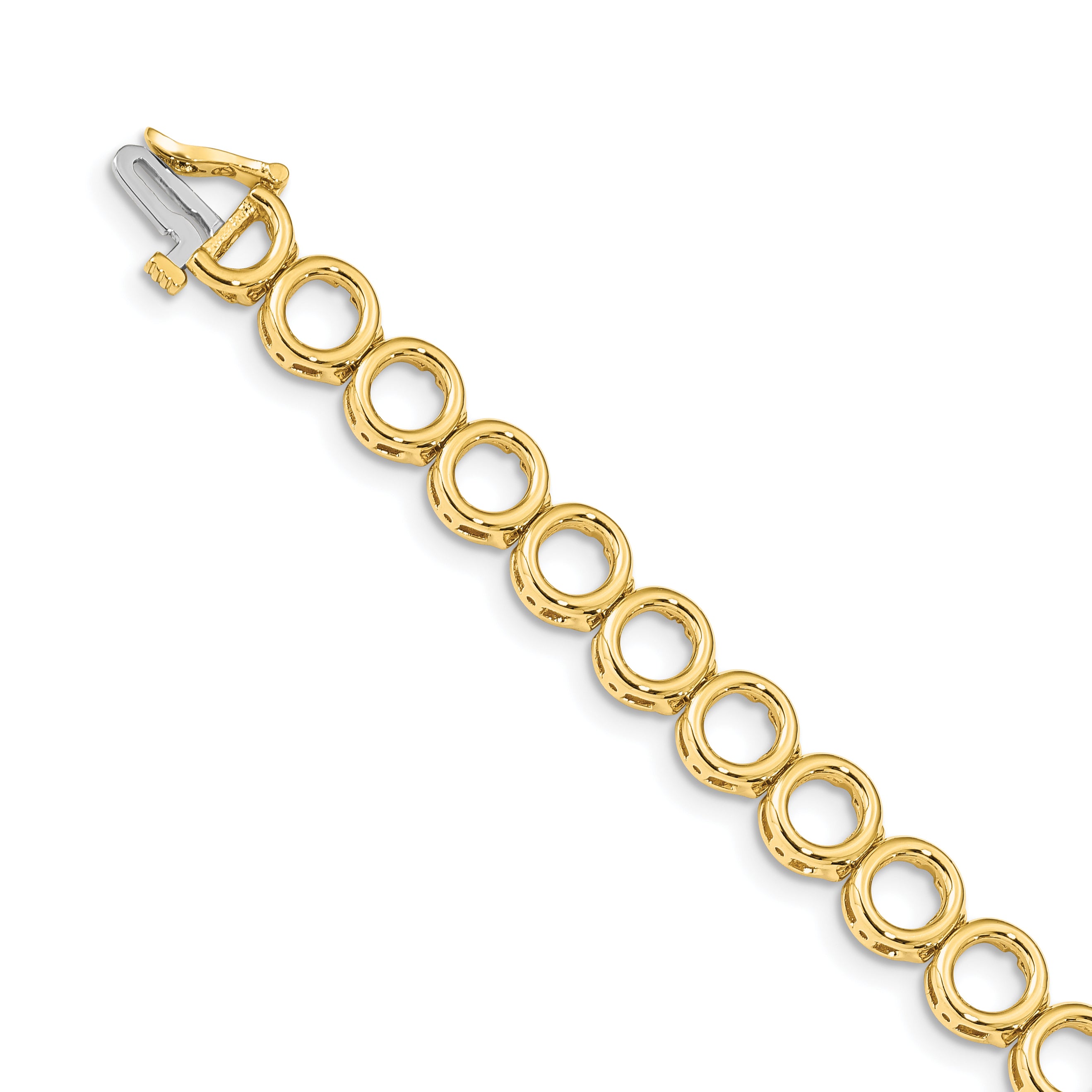 14K Add-a-Diamond Tennis Bracelet Main image