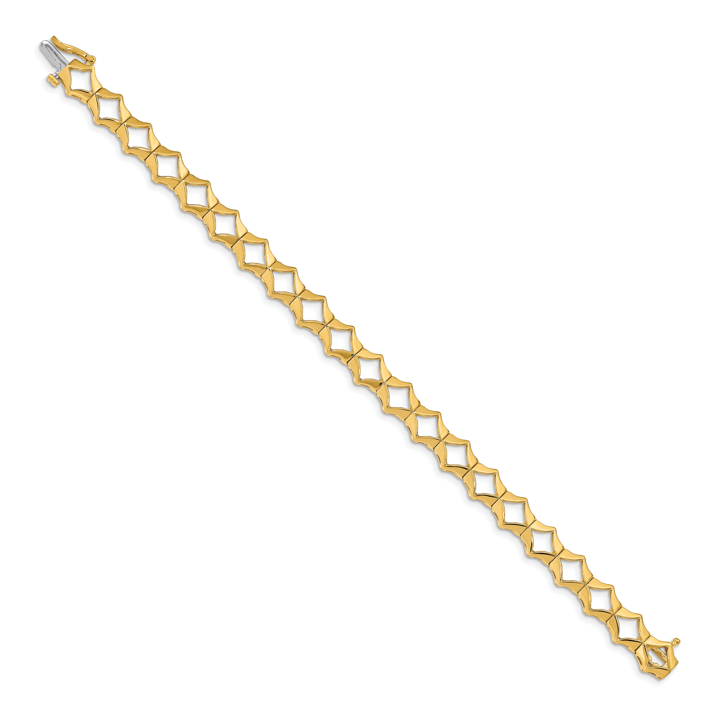 14k Holds 21 up to 2.75mm Stones, Add-a-Diamond Tennis Bracelet Secondary image