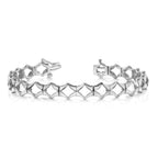 14k WGHolds 21 up to 2.75mm Stones Add-A-Diamond Tennis Bracelet