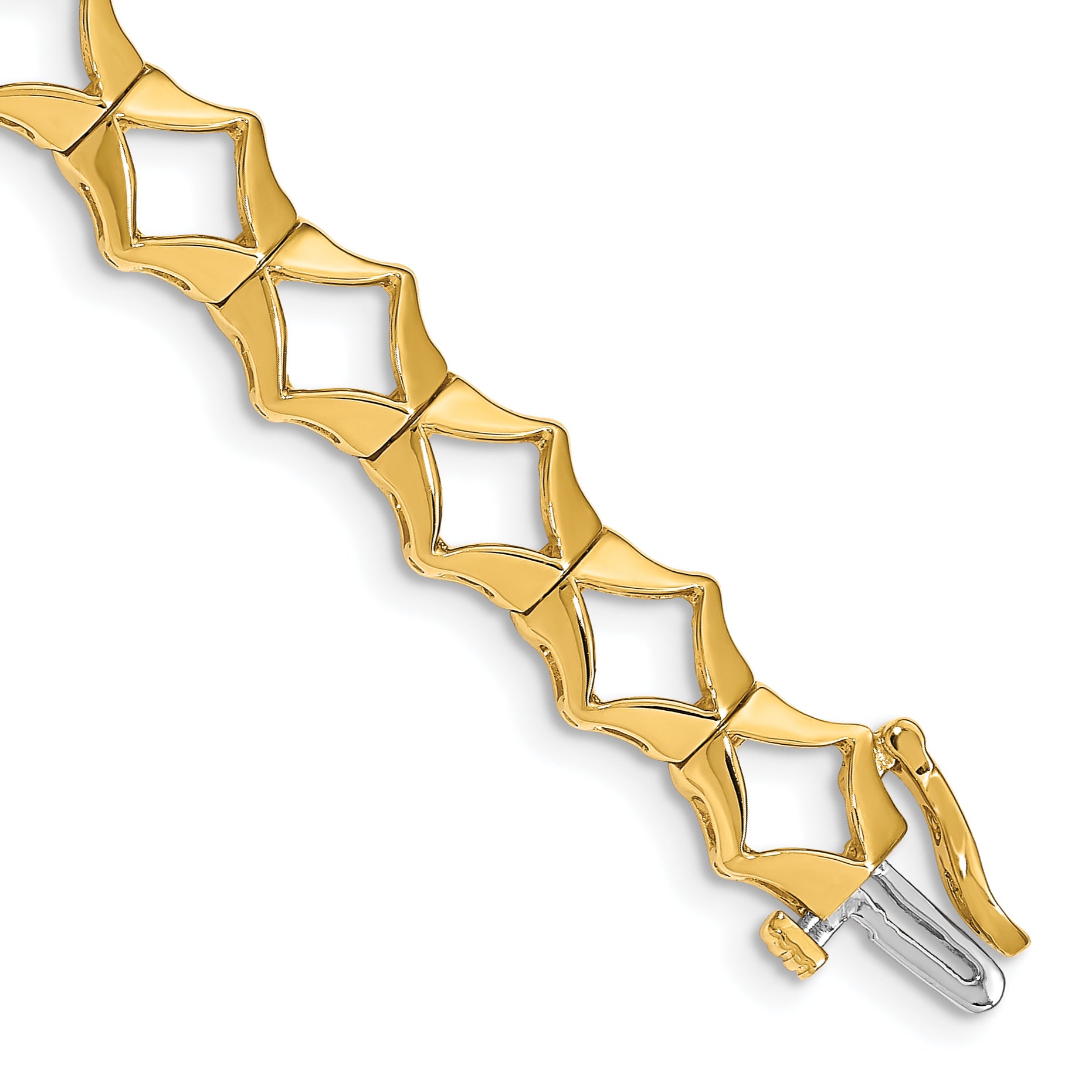 14k Holds 21 up to 2.75mm Stones, Add-a-Diamond Tennis Bracelet Main image