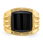 14K VS Diamond men's ring