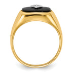 14K VS Diamond men's ring