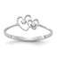 14K White Gold .03ct. Diamond Fancy Ring Mounting