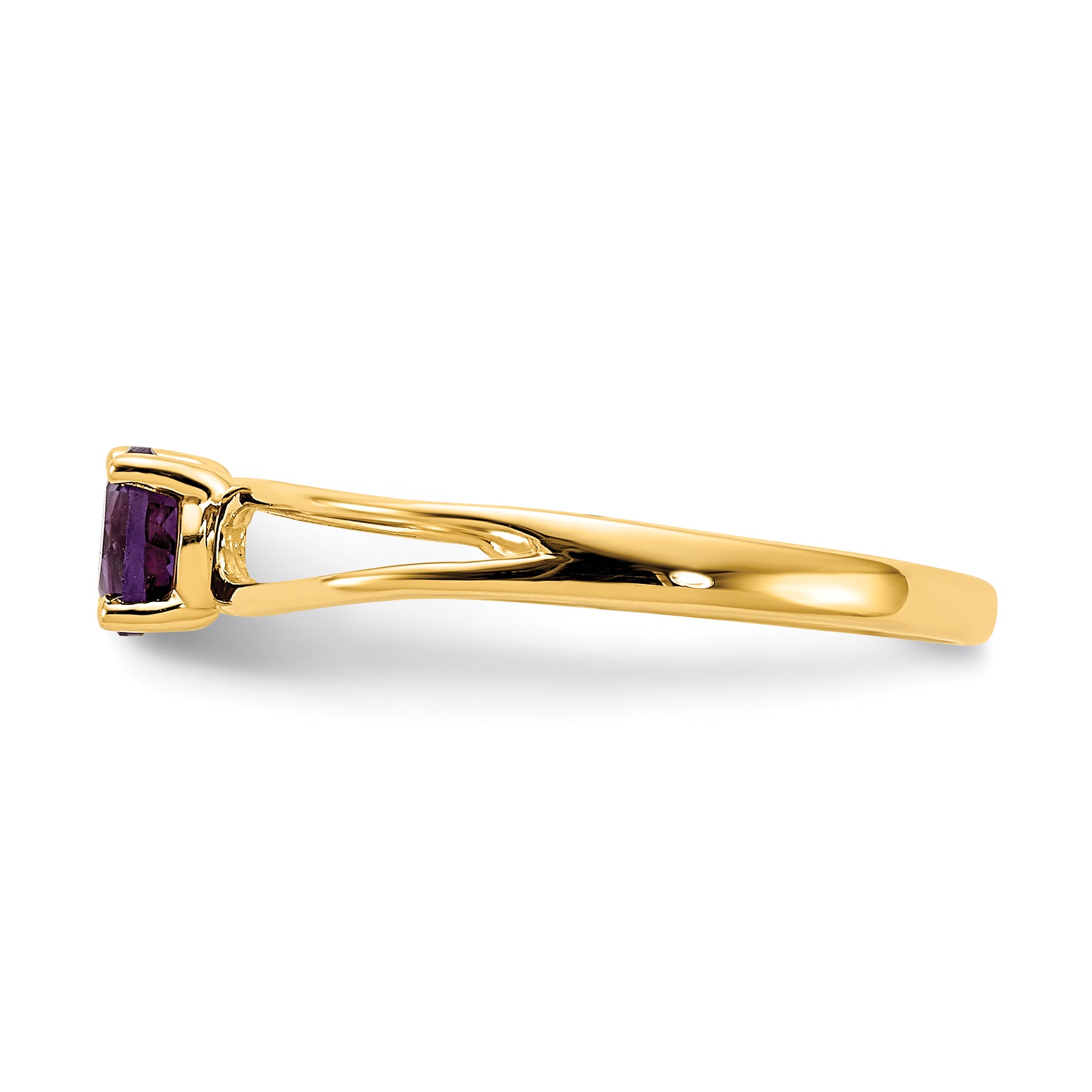 14k Amethyst ring