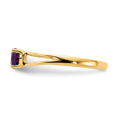 14k Amethyst ring