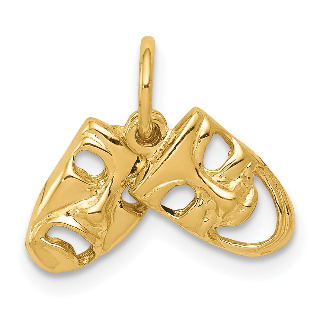 14K Comedy/Tragedy Charm Main image