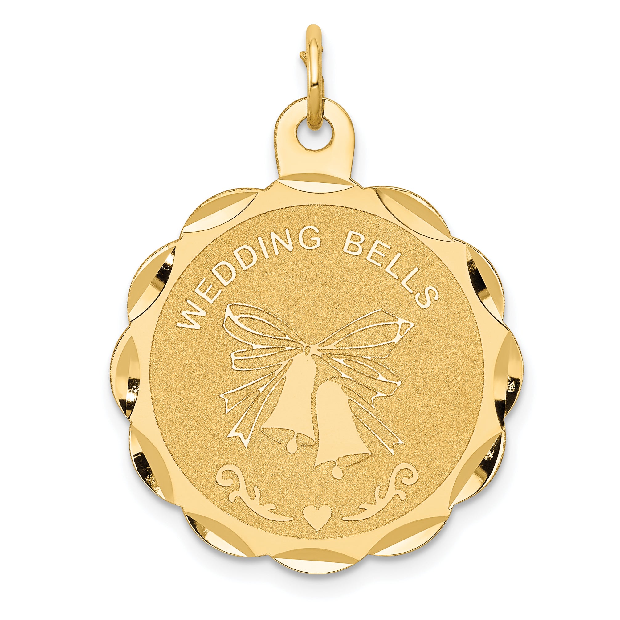 14K Wedding Bells Charm Main image