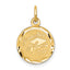14K Graduation Cap Charm