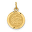 14K Happy Birthday Disc Charm