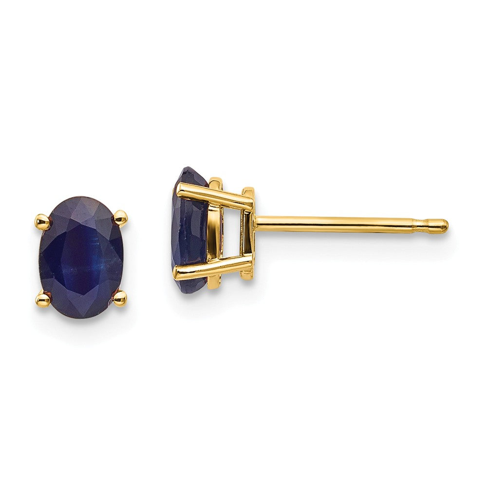 14K Sapphire Earrings September Main image