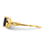 14k Sapphire Birthstone Ring