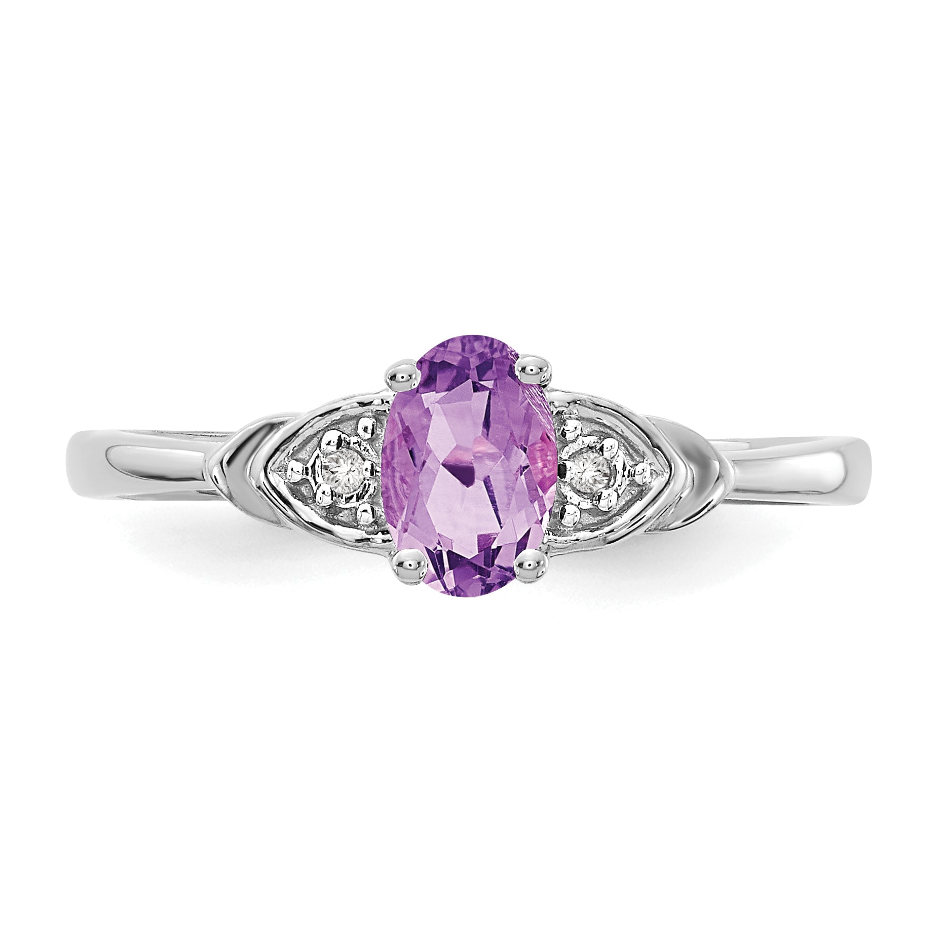 14k Ruby and Diamond Post Earrings
