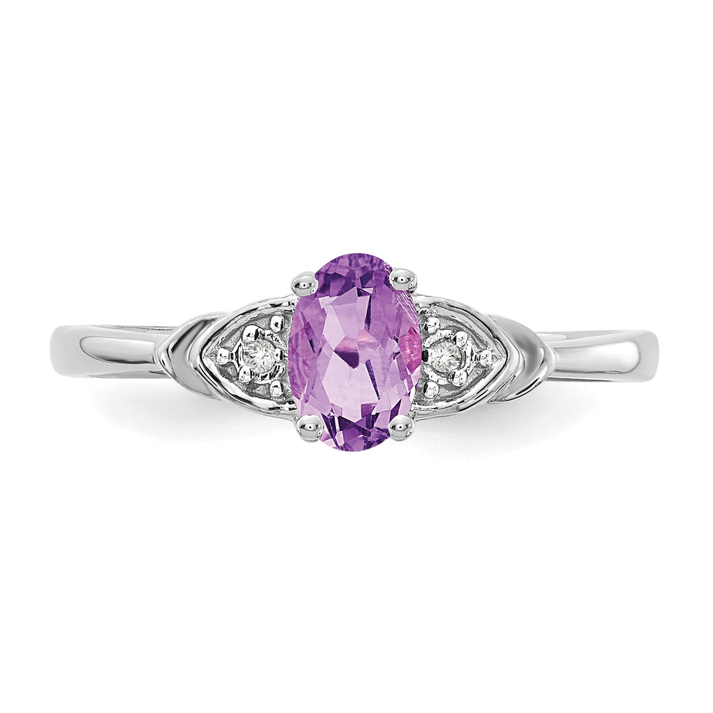14k Ruby and Diamond Post Earrings