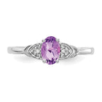 14k Ruby and Diamond Post Earrings