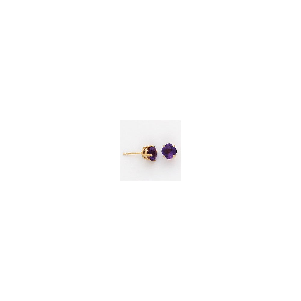 14k 6mm Cushion Earring Mountings Main image