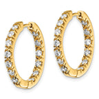 14K Diamond Hinged Hoops Mountings