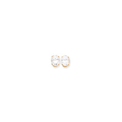 14k 10x8 Oval Earring Mountings