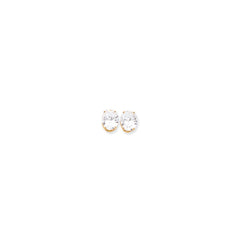 14k 12x10 Oval Earring Mountings