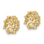 14K VS Diamond earring jacket