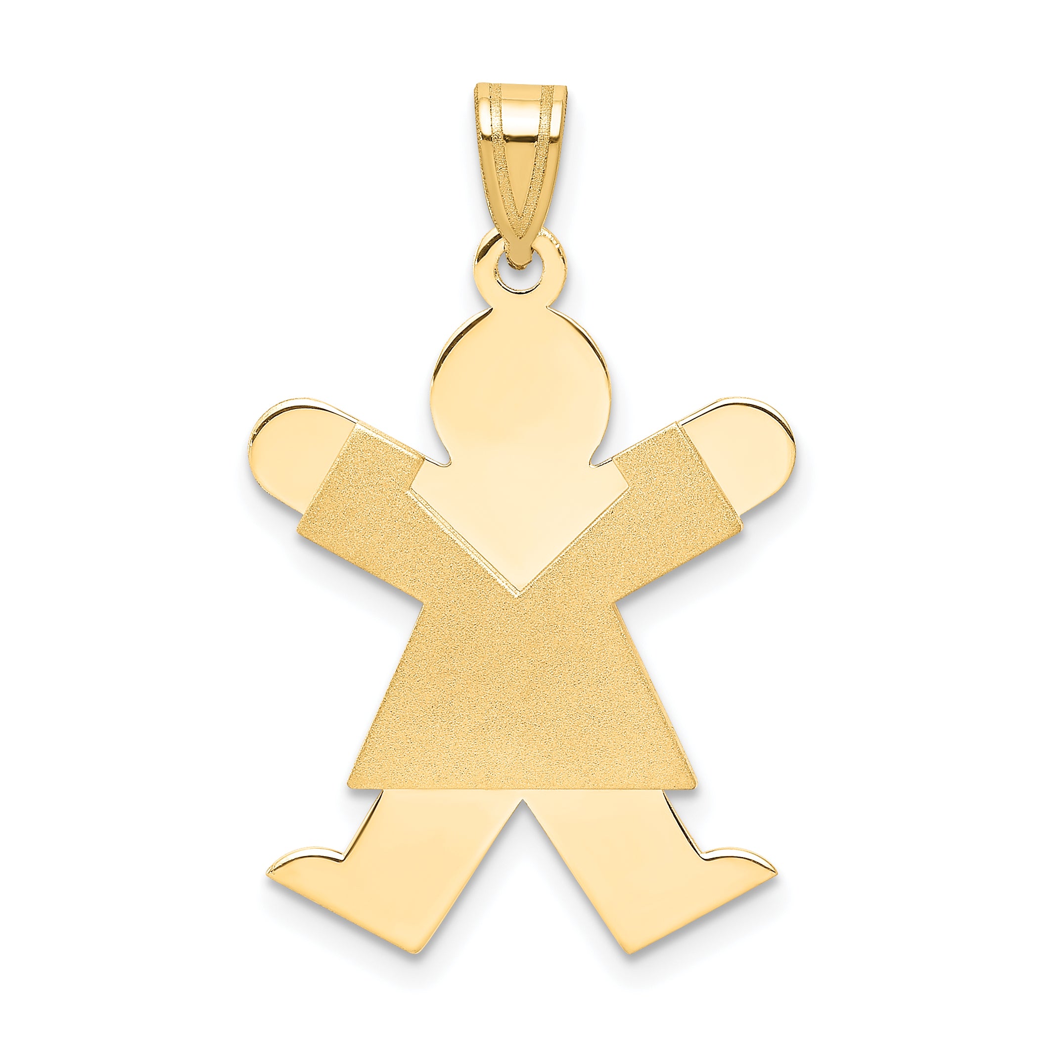 14K Girl Charm Main image