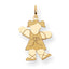 14K Kid Charm