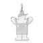 Sterling Silver Rhodium-plated Love Kid Charm